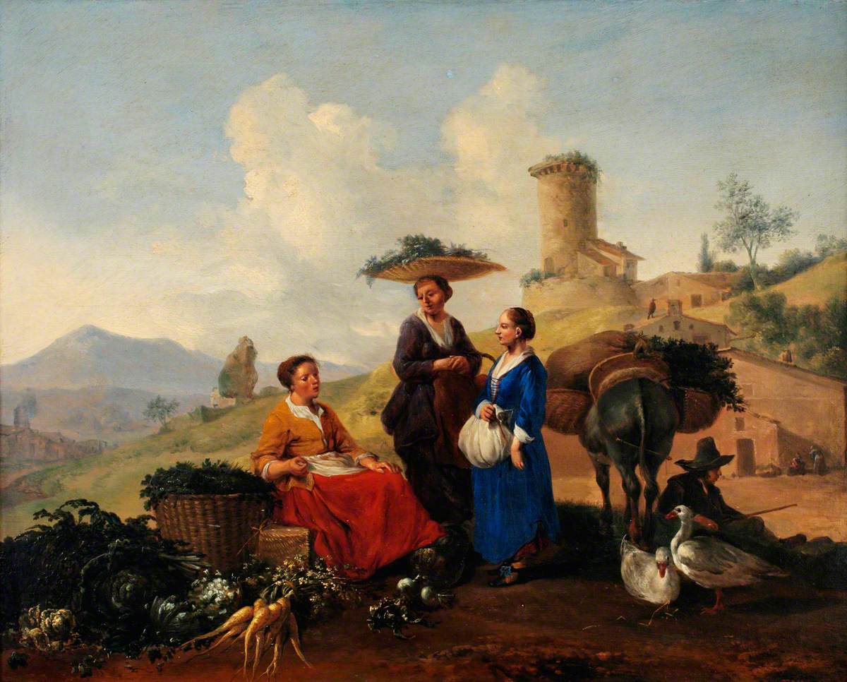 Women at a Market